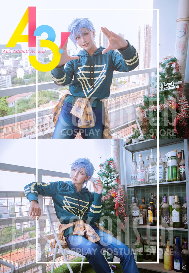 Cosplayonsen игра A3! Летние Misumi Ikaruga косплей костюм, полный набор взрослый костюм