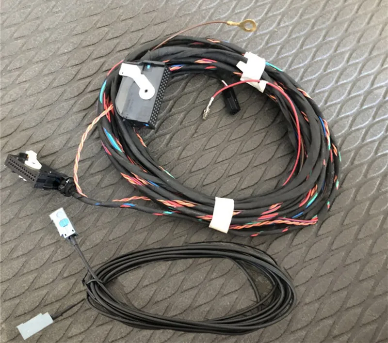 

Для Volkswagen VW Tiguan 2009-2016 Sharan Кабель камеры заднего вида Провода RVC