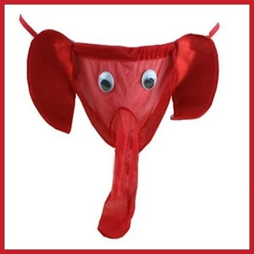 limited dealmine Sexy Men Elephant Underwear Pouch Briefs Thongs Funny G-string Lover Gift 3 Colors Hot modern design | Дом и сад