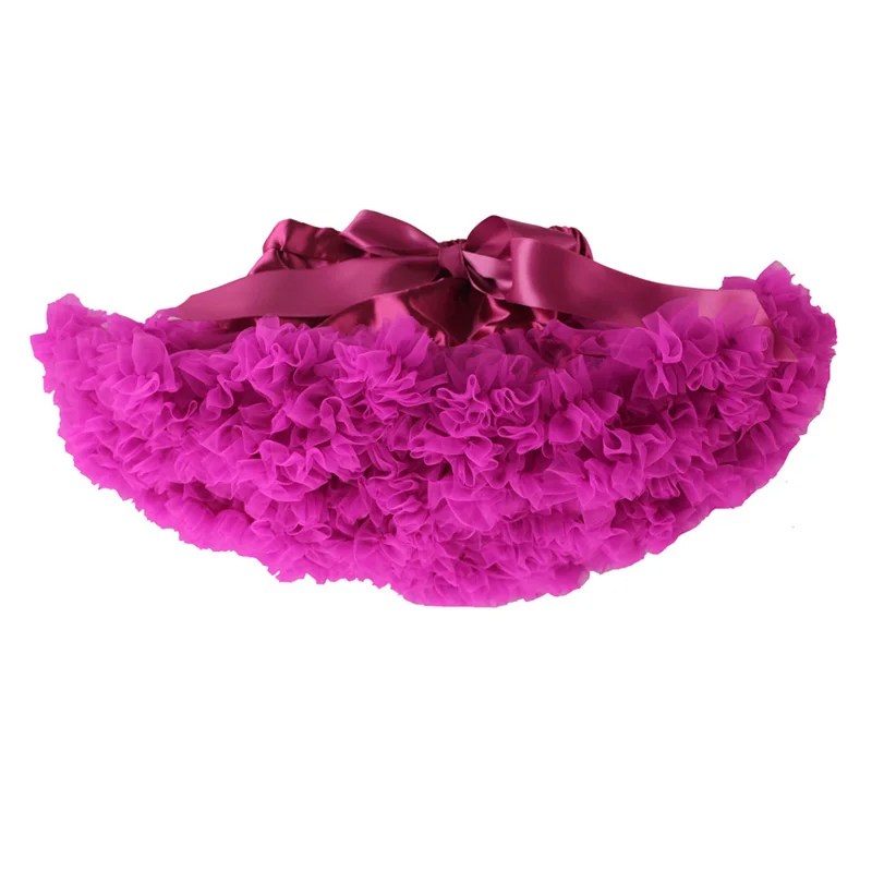 Модная одежда для девочек шикарные юбка пачка принцесса pettiskirt балета Танцы Дети