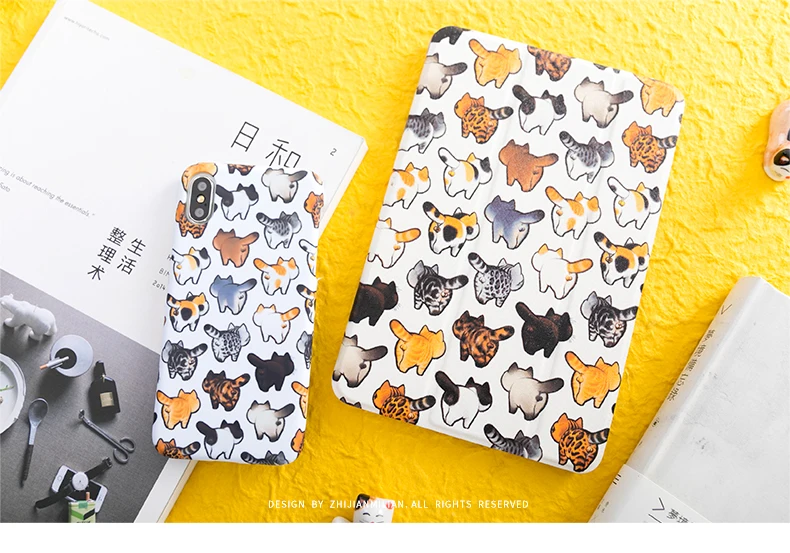 Кошка магнит "Собака" откидная крышка для iPad Pro 9,7 11 air 10,5 10,2 12,9 Air2 Mini23 4 5 планшет чехол для нового iPad 9,7 7th