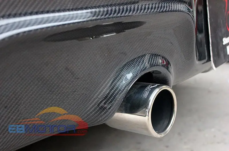 Настоящее углеродное волокно 3D стиль задний диффузор для BMW F20 1 SERIES M TECH