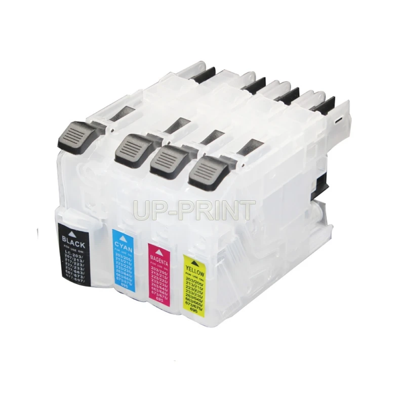Заправляемый картридж LC223 LC221 совместимый для brother DCP 4120DW MFC J4420DW J4625DW J5320DW J5620DW J5625DW