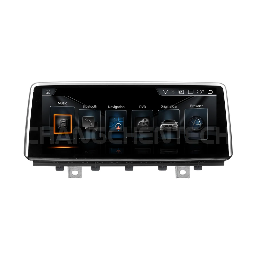 Автомобильный мультимедийный GPS радиоприемник 10 25 дюйма Android 8 1 для BMW X5 F15 X6 F16