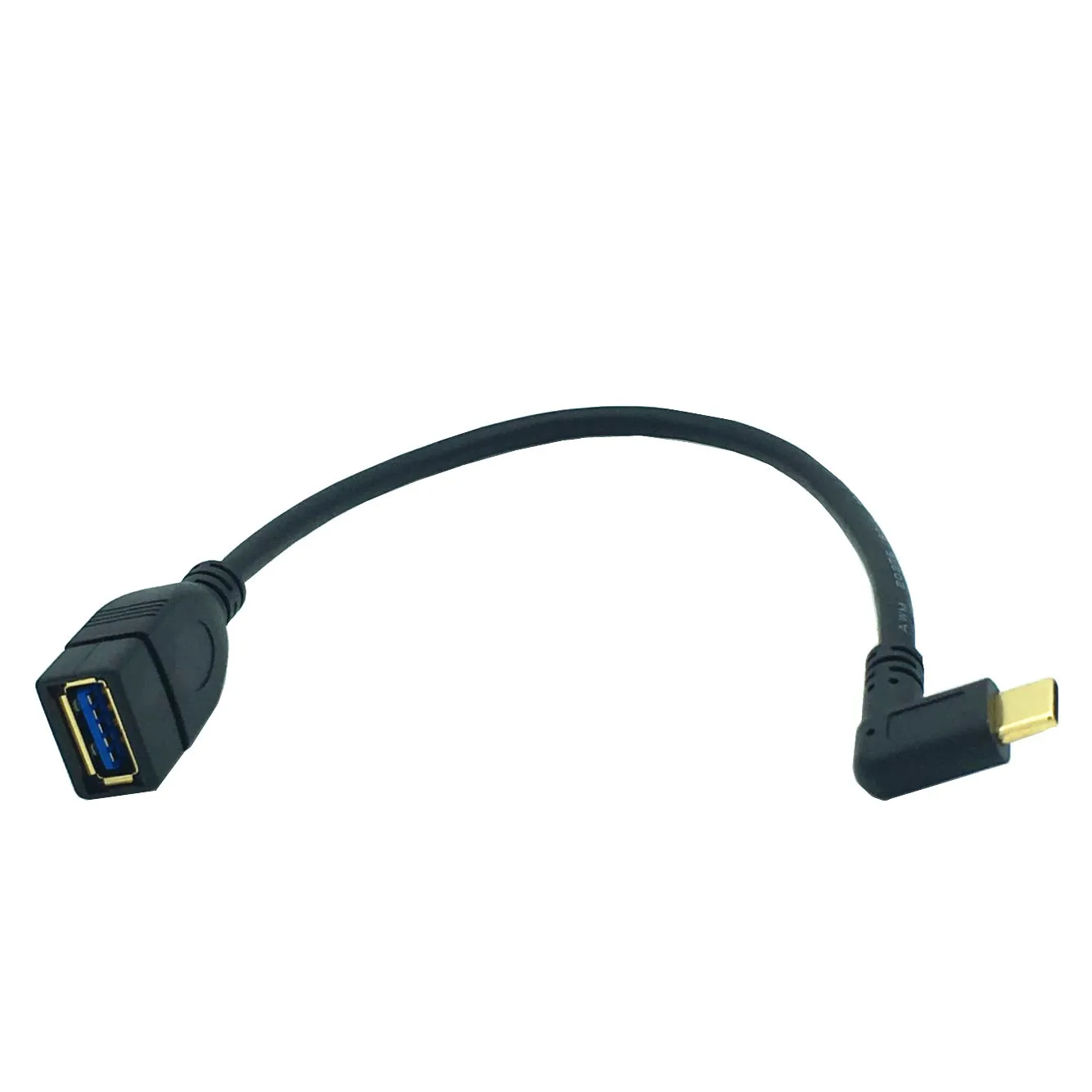 Позолоченные USB3.1 кабельной линии OTG AF TO type c локоть интерфейс к USB3.0 материнской