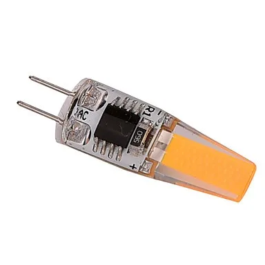 10 шт. стиль G4 светодиодный G4 светодиодный 220 V лампы Cob светодиодный 1,5 Вт 240LM светодиодный двухконтактный свет