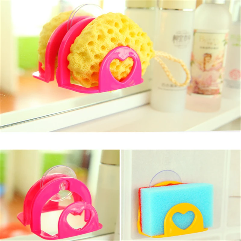 Творческий мультфильм раковина стойки Кухня Mulit всасывания стены губкой для