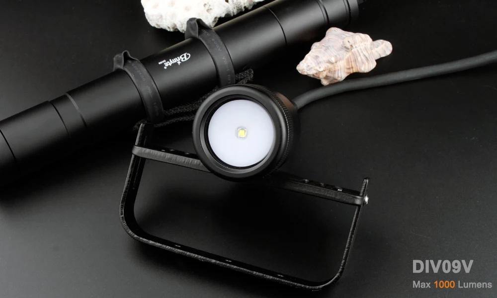 Brinyte DIV09V XM-L2 светодиодный фонарик для дайвинга фотография с магнитным переключателем подводный 150 м 1000 люменов фонарик для дайвинга