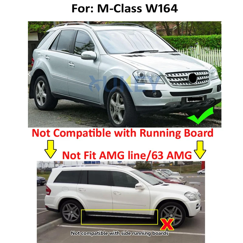 Аксессуары Брызговики для Benz M Class W164 2006 2011 мл ML350 ML500 2010 2009 2008 07|mud flaps|splash guardmud flap