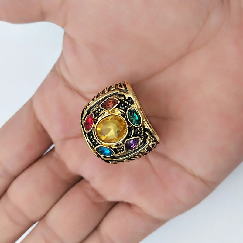 Кольцо перчатка Infinity для косплея ювелирные изделия из сплава с