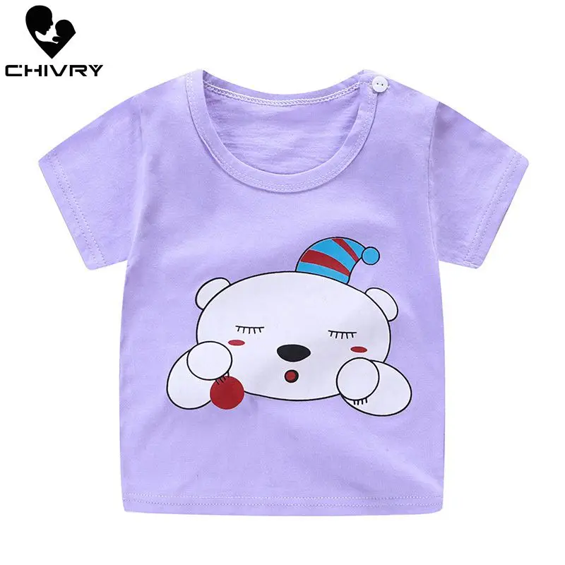 Летняя детская футболка для маленьких мальчиков милые футболки с коротким