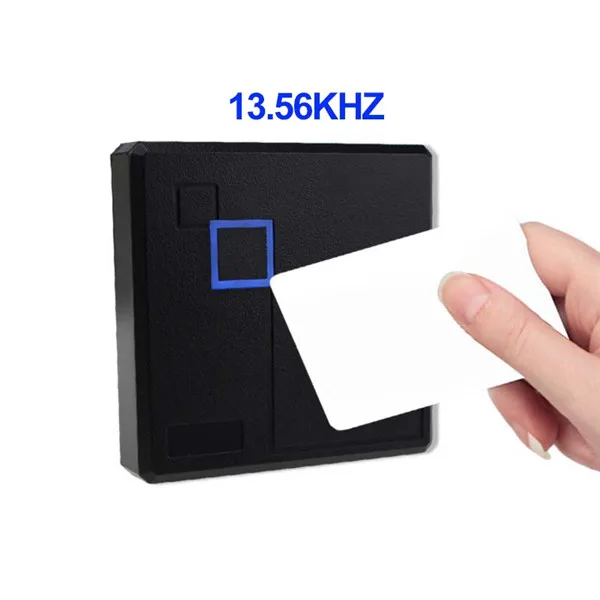 IC Считыватель Карт RFID NFC с большим диапазоном 13,56 МГц/125 кГц считыватель бесконтактных карт контроля доступа Wiegand26 выход с клавиатурой - Цвет: IC