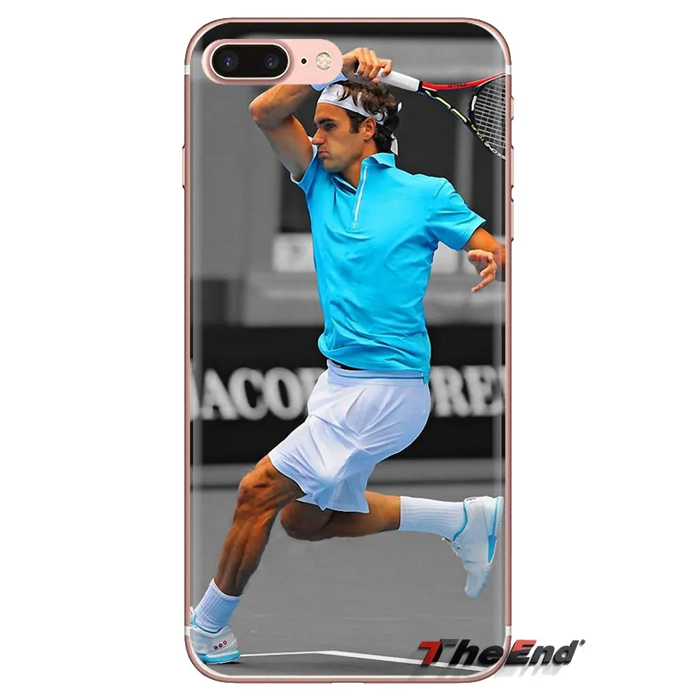 Силиконовый чехол для телефона Roger Federer Tennis Star RF Huawei G7 G8 P7 P8 P9 P10 P20 P30 Lite Mini Pro P Smart Plus