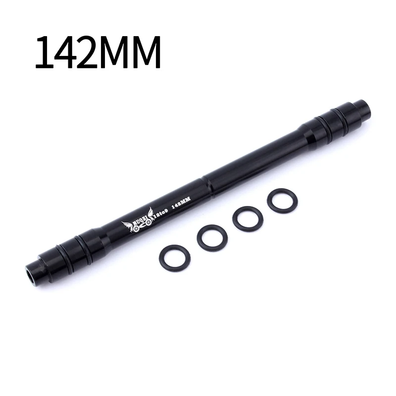 142mm Black MUQZI, ступица для горного велосипеда, барабанная ступица, ось преобразования 12-9 мм, быстрая замена, 142 мм/148 мм, ось преобразования, сиденье из алюминиевого сплава - Цвет: 142mm Black