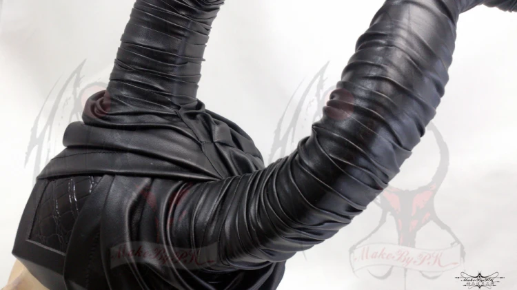 Новинка высокое качество на фильм Малефисента Dark Witch косплей шлем рога головной