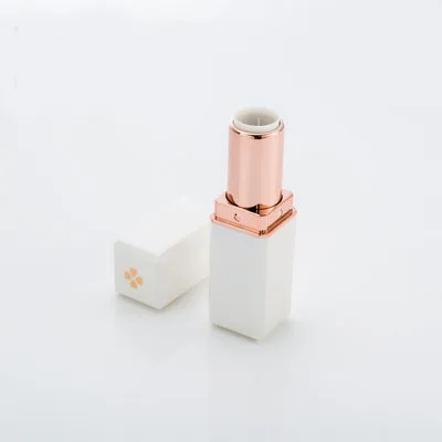 white clover 10 шт. квадратная пустая губная помада в виде ракушки трубка DIY помада ручной работы чехол 12,1 мм Форма для губной помады - Цвет: white clover