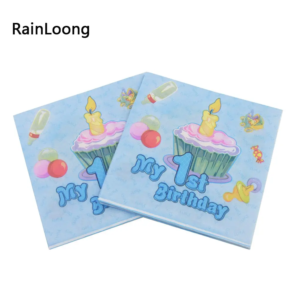 [Rainloong] Baby Shower Бумага салфетка для мальчика и девочки, Пол раскрыть вечерние ткани украшение для салфеток салфетки 33*33 см 1 упак./лот - Цвет: Бургундия