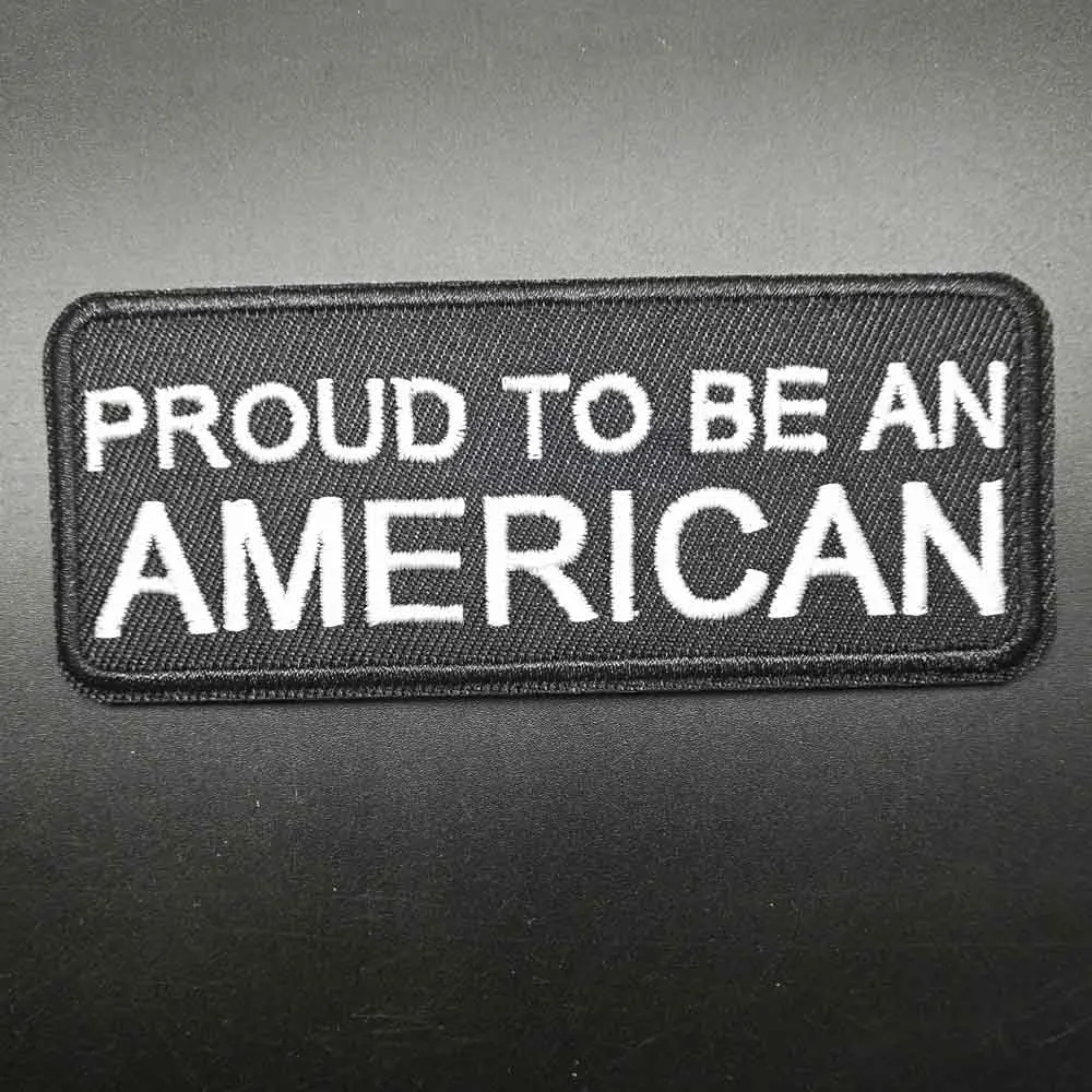 PROUD TO BE Моя вера мой щит вегетарианские слова из букв Freedom US тема Новинка клеящиеся утюгом украшения нашивки для одежды - Цвет: PROUD TO BE