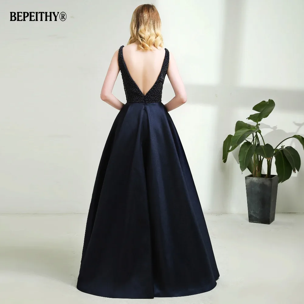 Сексуальное длинное вечернее платье с открытой спиной Vestido De Festa 2021 топ жемчугом