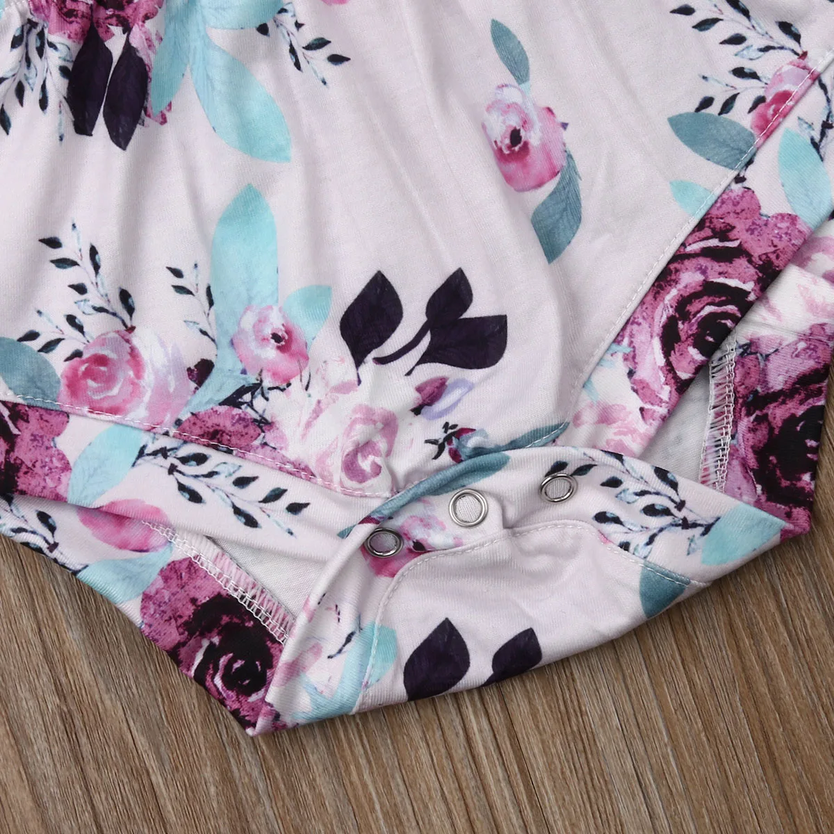 Одежда для маленьких девочек от 0 до 24 месяцев комбинезон без рукавов с цветочным