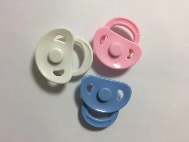 Simulation rebirth baby magnetic pacifier magnet nipple manual DIY | Игрушки и хобби