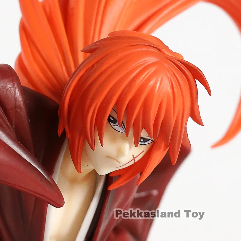 Аниме Rurouni Kenshin Himura Kenshin ПВХ фигурка Коллекционная модель игрушки