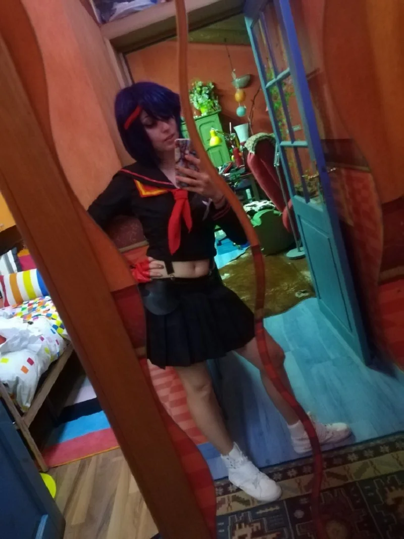 Милый Единорог KILL la KILL Ryuko Matoi, косплей костюм, аниме, вечерние платья, костюмы на Хэллоуин для женщин, девочек, на заказ, униформа