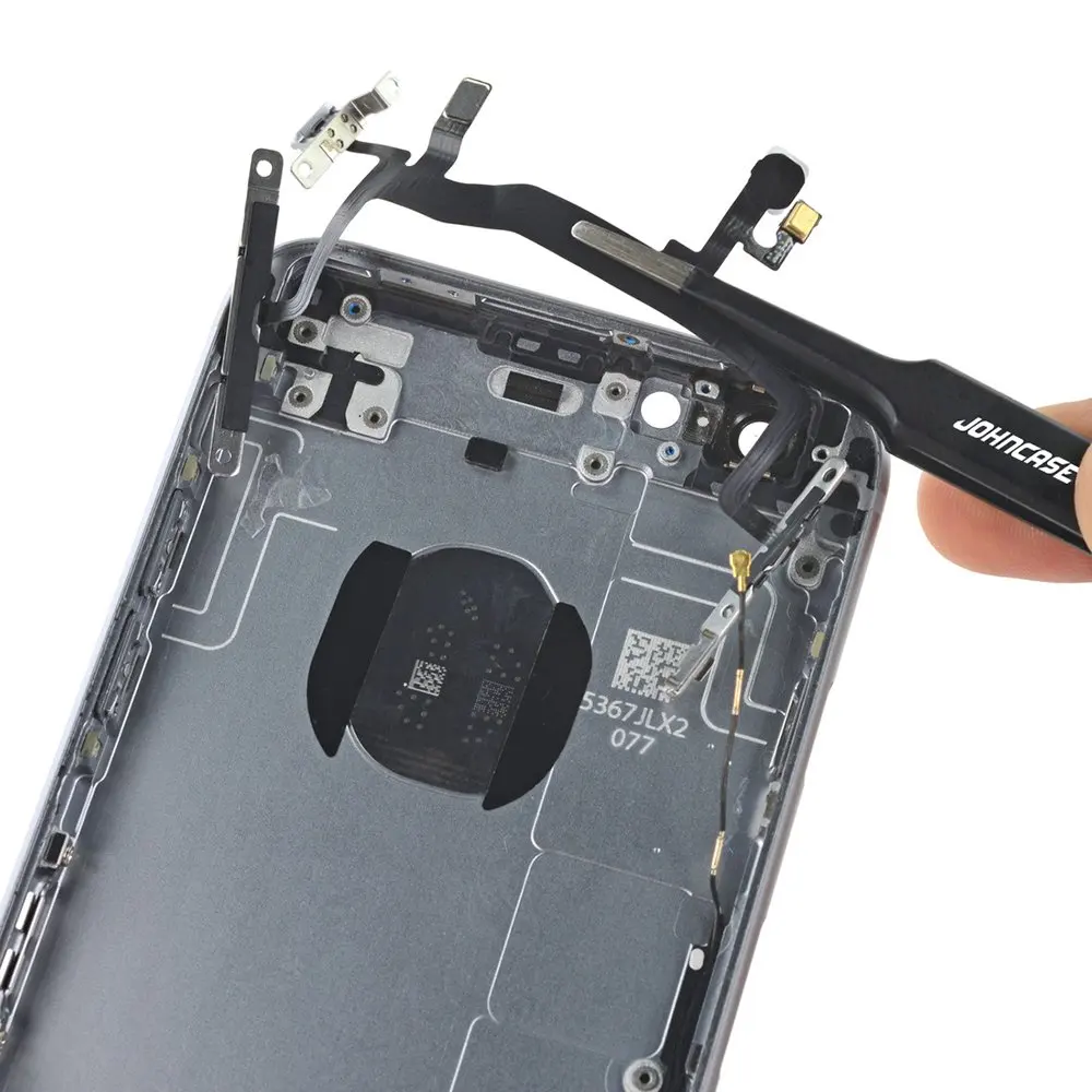 Для iPhone 6 6S 7 8 Plus X кнопка включения выключения питания+ регулятор громкости+ светильник вспышки+ микрофон+ разъем для отключения звука Гибкий Кронштейн кабеля
