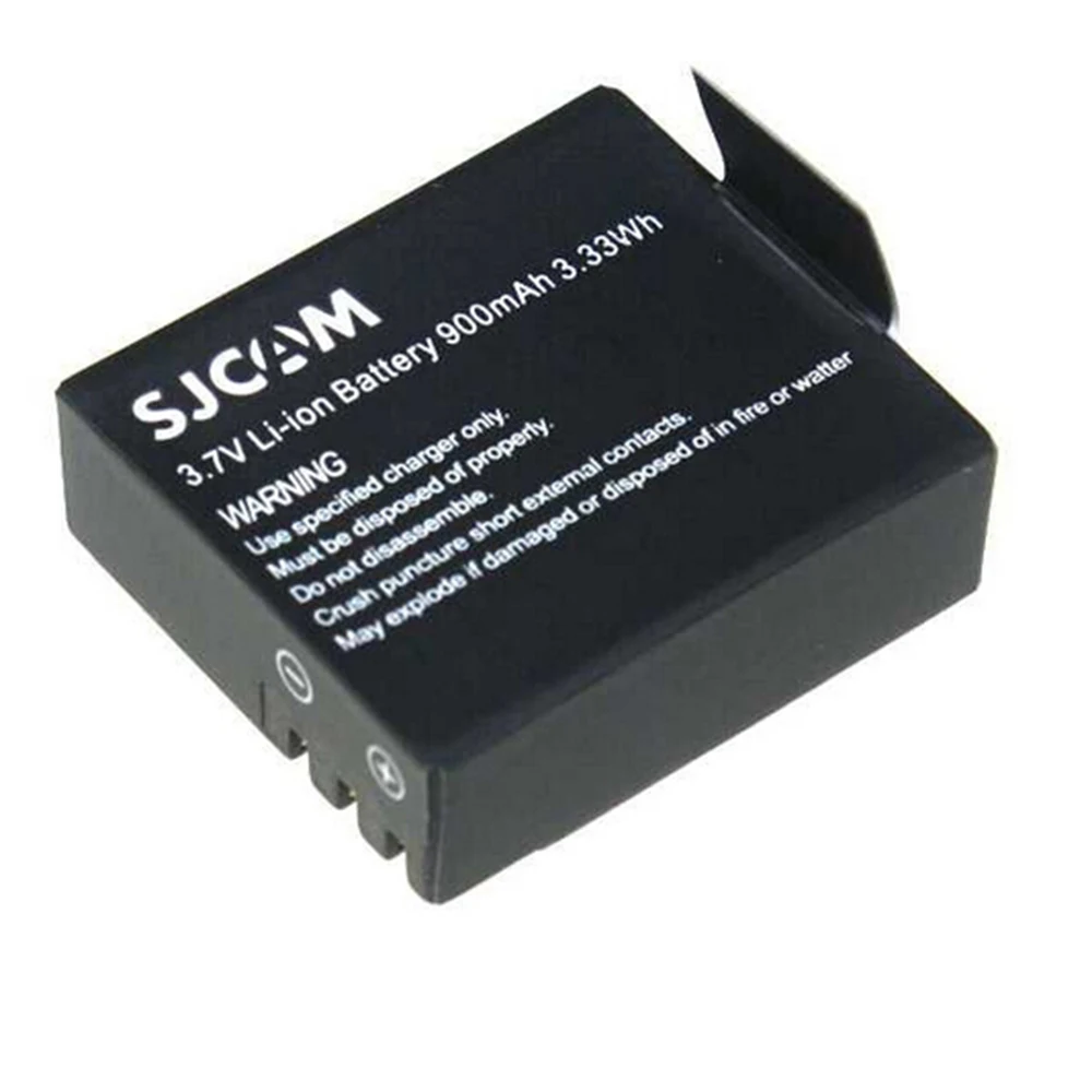 Запасной перезаряжаемый литий ионный аккумулятор для экшн камеры 3x3 7 в 900 мАч SJ4000