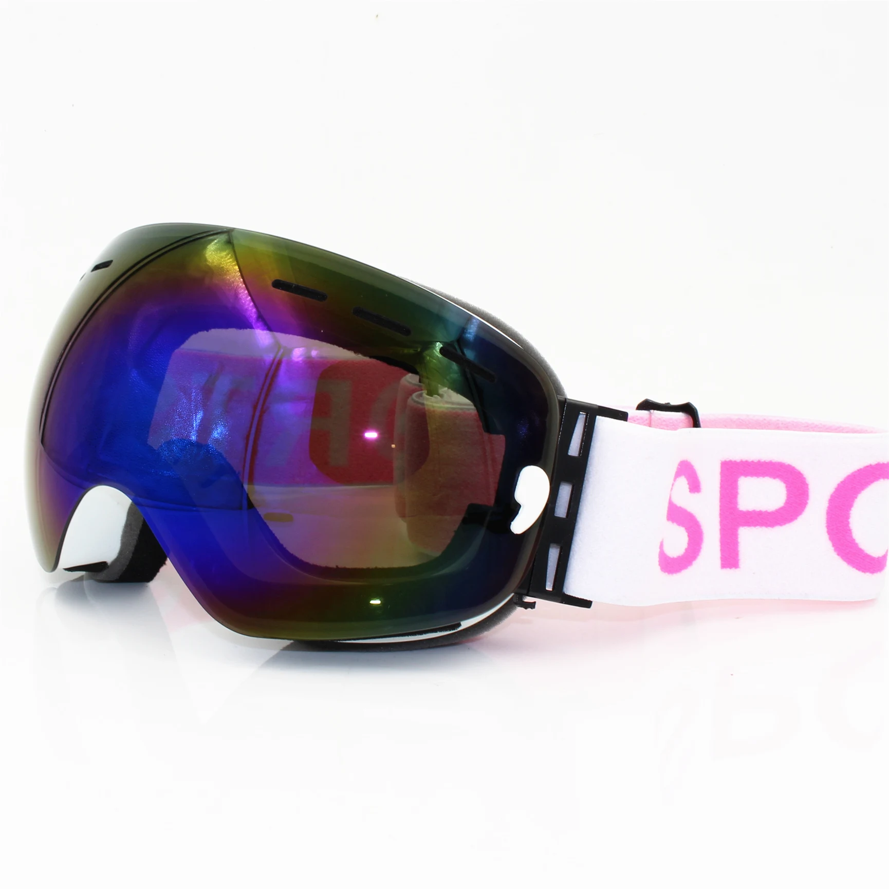 HX025 5 ski goggles one layers UV400 anti-fog big ski mask glasses skiing men women snow Adult snowboard goggles Skiing Eyewear - Цвет: HX025 5