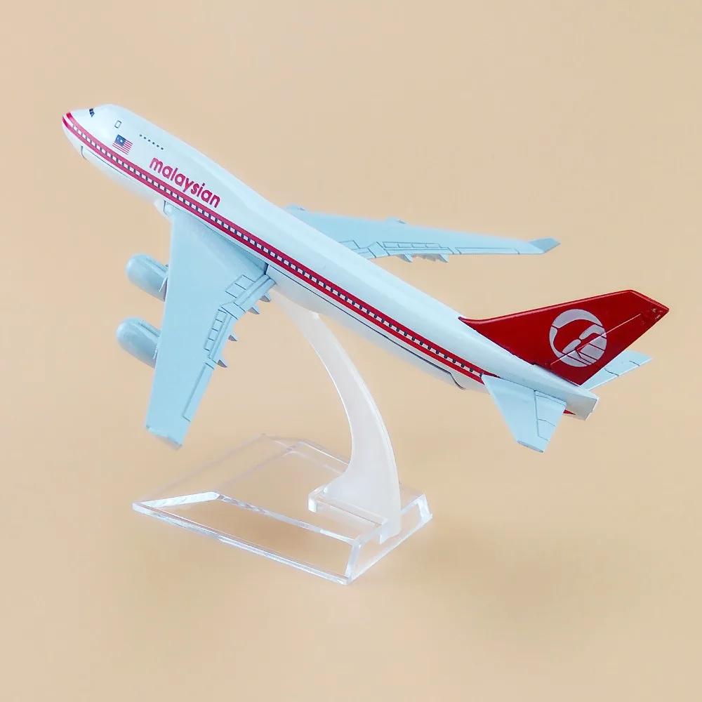 16 см Металл Air Malaysian Airlines Boeing 747 B747 200 Airways модель самолета Модель литой сувенир