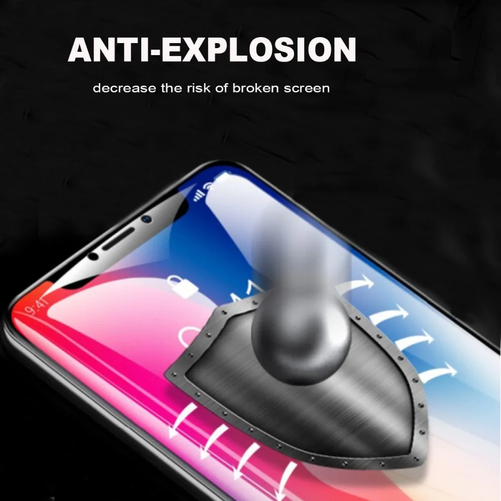 5D Hydrogel Front Film For Oneplus 6 6T 7 Pro TPU Full Cover Soft Nano Screen Protector 3 3T 5 T Not Glass | Мобильные телефоны и