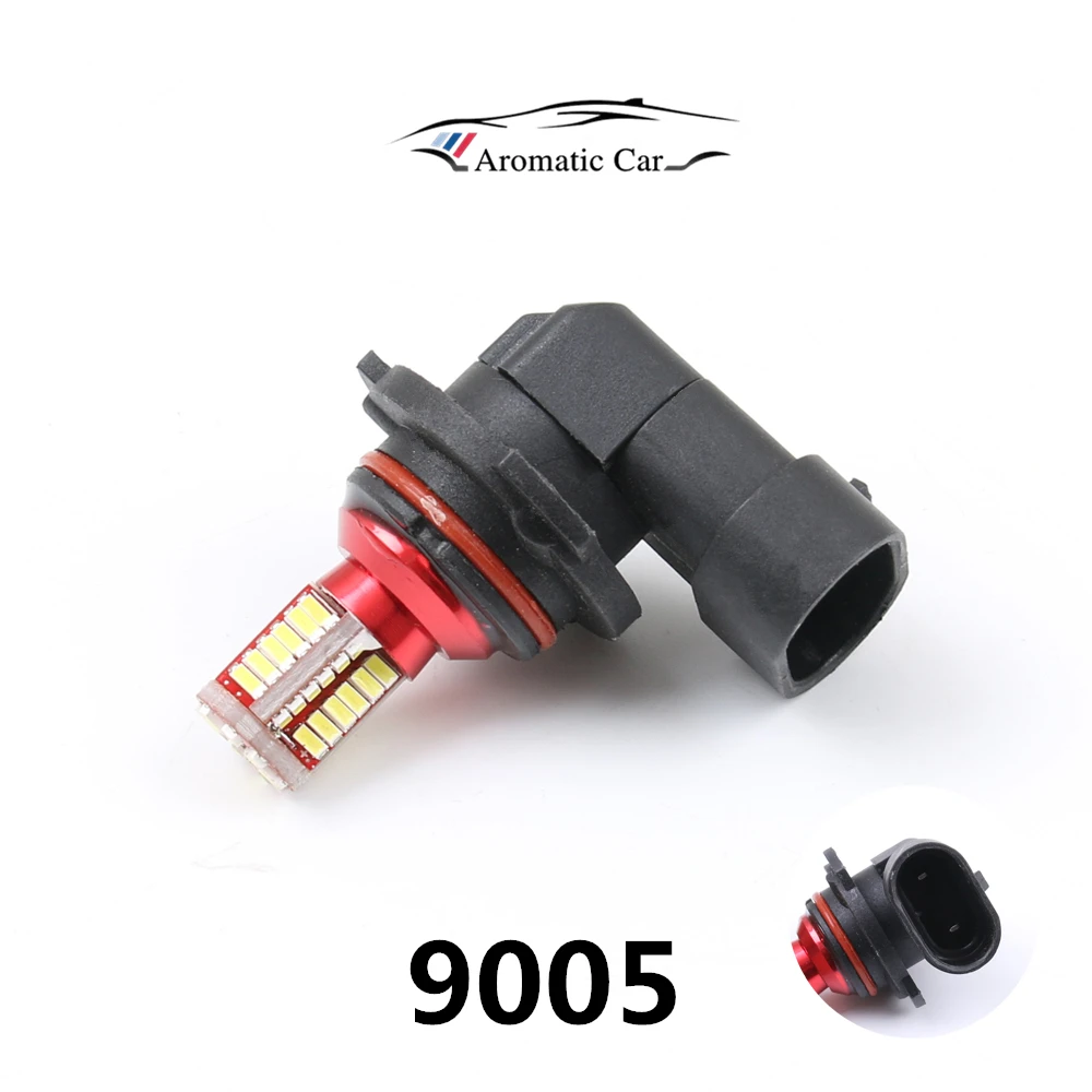 2 шт. Автомобильные светодиодные 9005 hb3 9006 hb4 3014 SMD 57 противотуманные фары Дневные