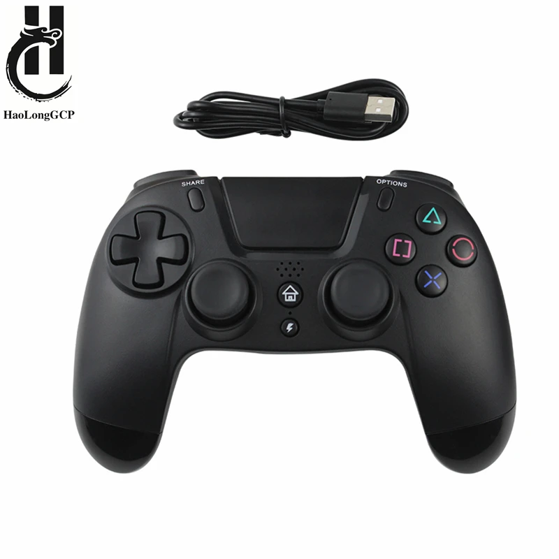 

Бесплатная доставка для PS4 Dual Shock Bluetooth беспроводной вибрационный игровой контроллер для Sony Play Station 4 джойстики с тачпадом