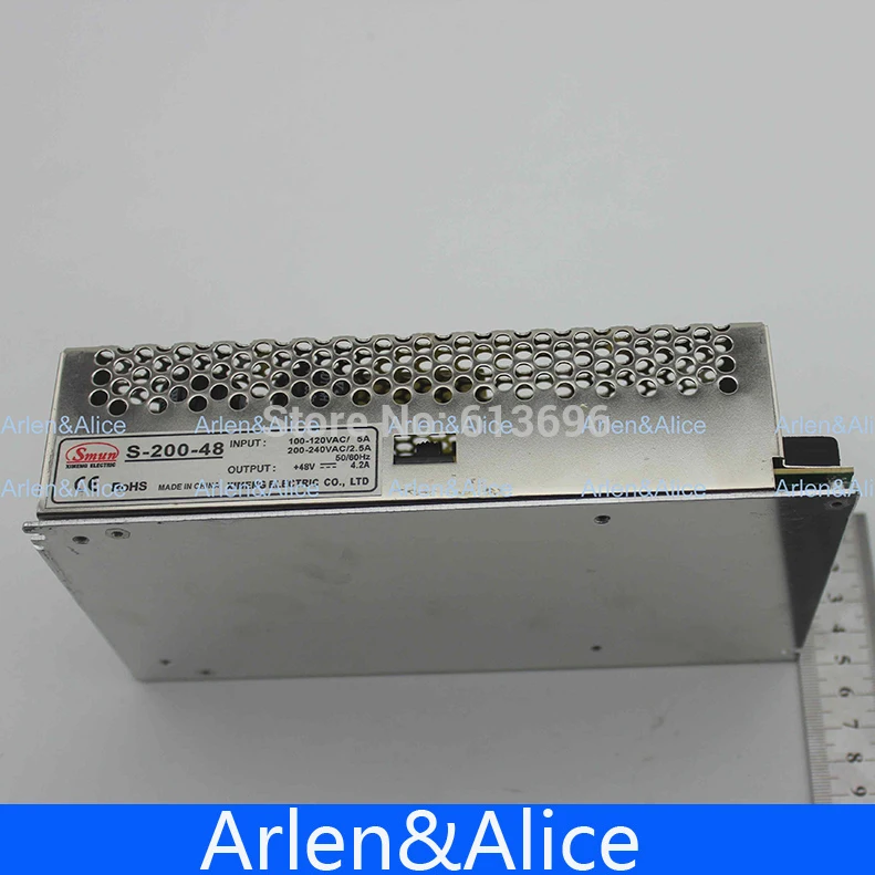 200 Вт 48 в а одиночный выходной импульсный источник питания для светодиодной ленты