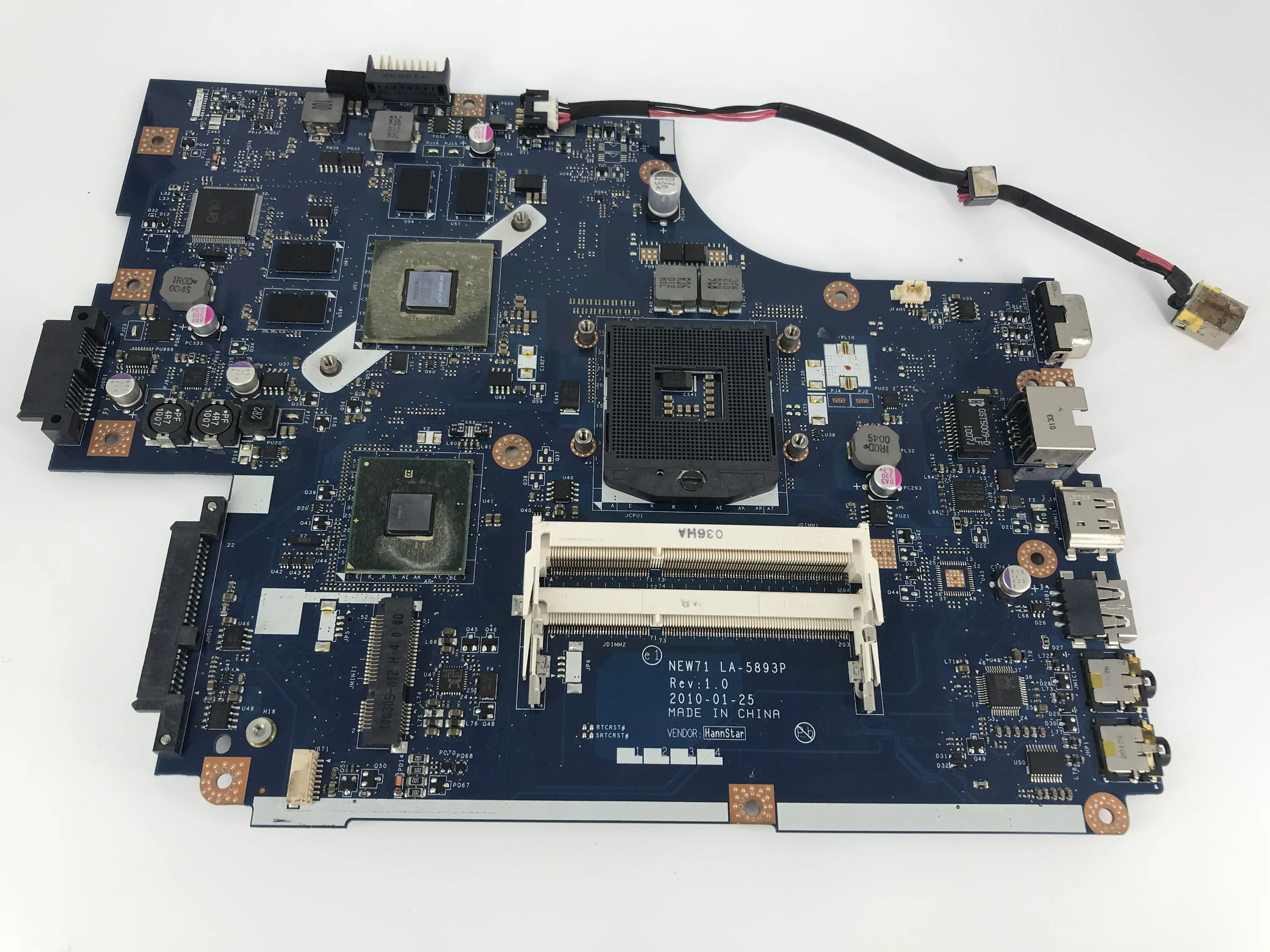 LA-5891P LA-5893P LA-5894P материнская плата для acer Aspire 5742 г 5740 5741 LA-5894P материнская плата GT520M Тесты работы