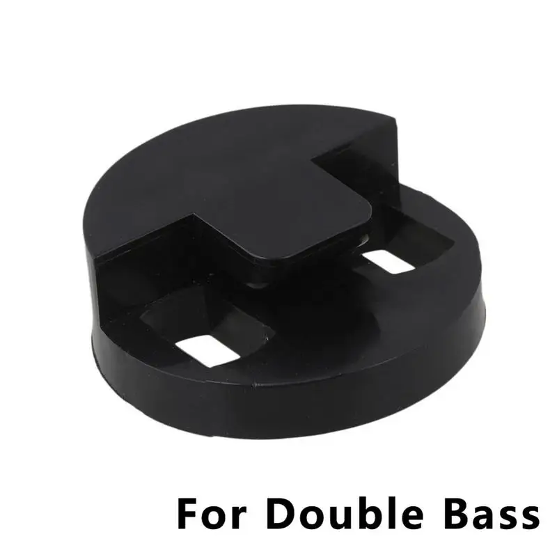 for Double Bass 1 шт. круглые резиновые два отверстия двойной бас виолончель Mute глушитель для 4/4 или 3/4 виолончель - Цвет: for Double Bass