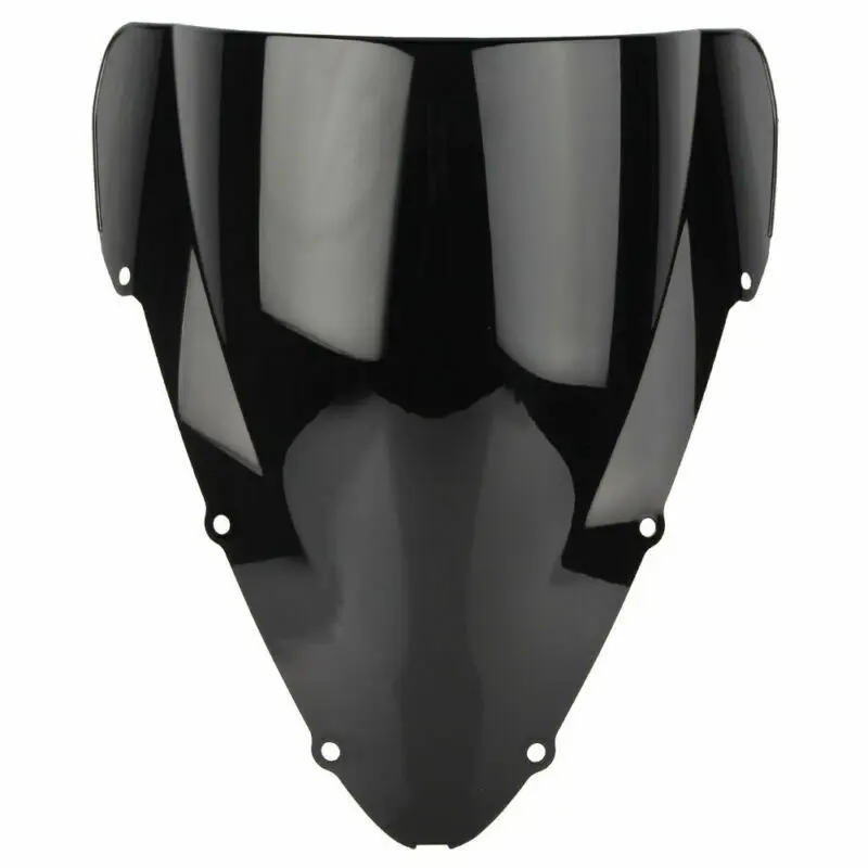 Дымчатый черный прозрачный для Honda CBR600F F4i 2001-2007 Мотоцикл лобового стекла щиток для ветрового стекла двойной пузырь CBR600F F4i