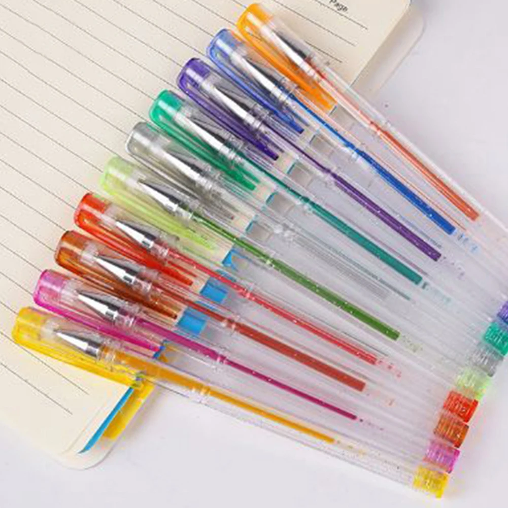 10 шт Блестки для рисования Рисование наброски бумага гелевая чернильная ручка