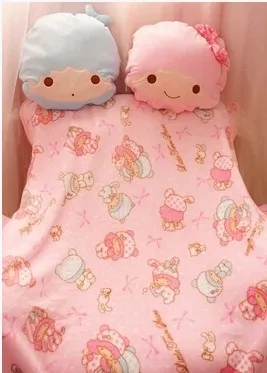 IVYYE две Симпатичные Звезда Аниме Плюшевые Вещи Аксессуары plushdoll мягкие пушистые теплые мягкие игрушечное одеяло кровать бросить Одеяло s