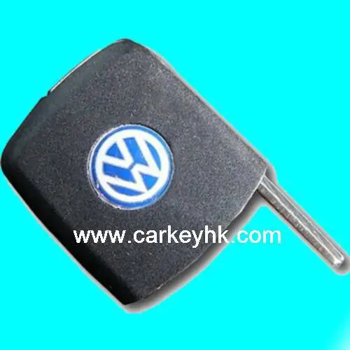 High quality VW flip key head (square) with ID48 glass chip |