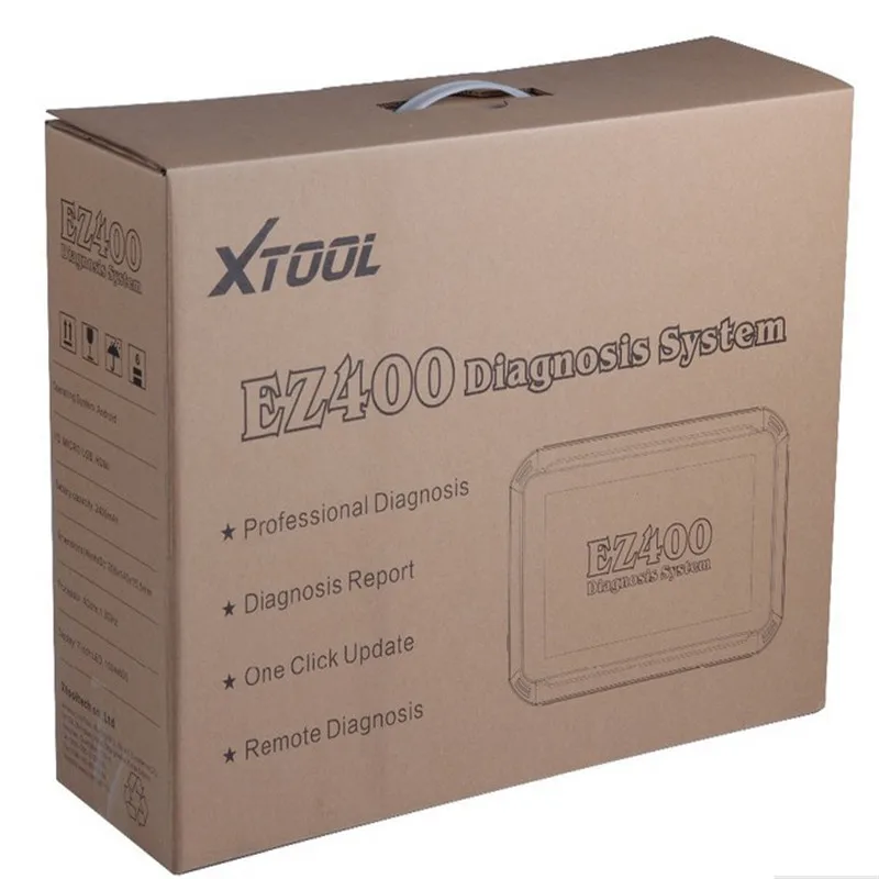 Xtool EZ400 диагностическая система с поддержкой wifi Android и онлайн обновление так же