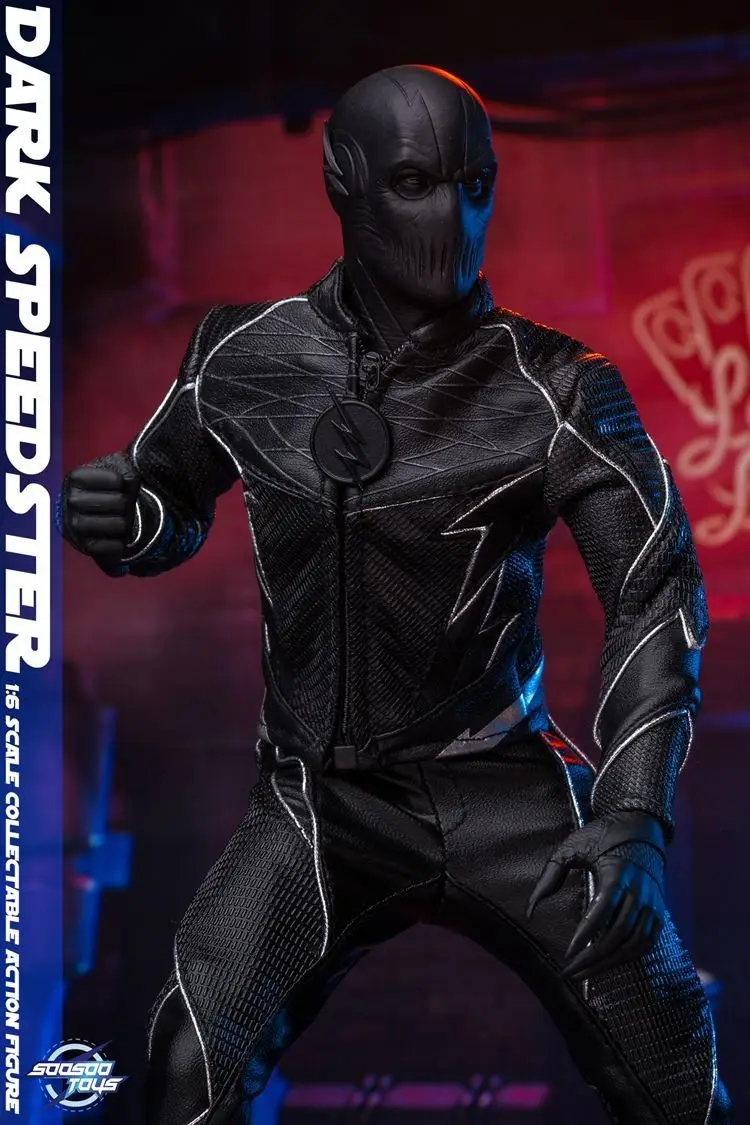 Soosootoys SST010 1/6 Dark Flash Dark Speedster Коллекция фигурка для фанатов подарок на праздник