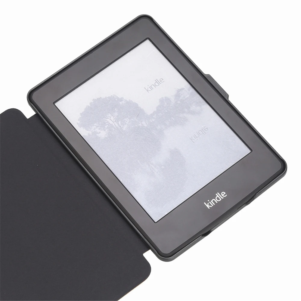 Для Amazon Kindle Paperwhite 3 чехол из искусственной кожи Kindle Cover Жесткий задний Авто Пробуждение/спящий Капа гаджет для " Paperwhite 1 2