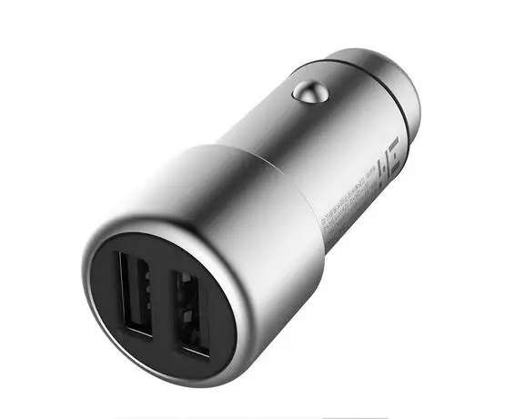 Оригинальное автомобильное зарядное устройство ZMI с двумя USB портами QC3.0 быстрая