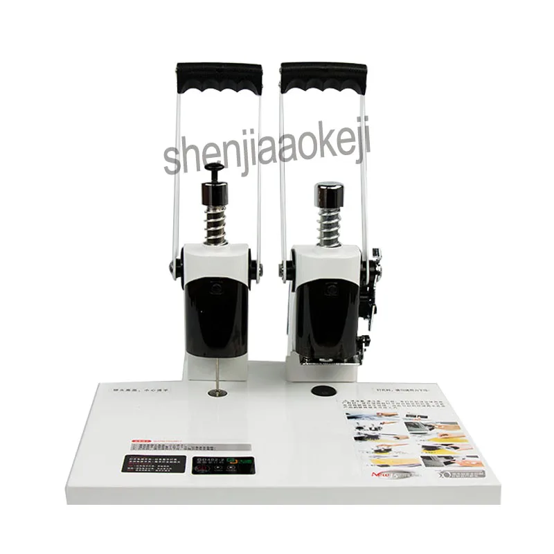 

Электрическая финансовая машина для обвязки, ручной перфоратор, автоматическое горячее плавление, заклепка, финансы, папка для обвязки, машины 220 В