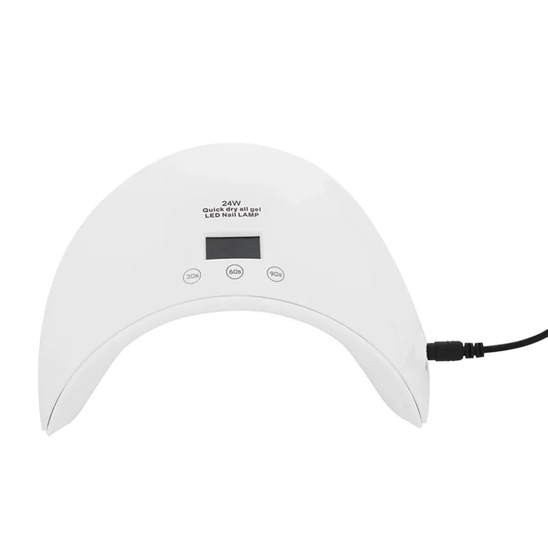 Светодиодная УФ лампа для сушки ногтей 24 Вт 12 светодиодов|nail dryer|nail lampled uv |