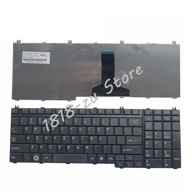 YALUZU клавиатура для Toshiba Satellite L505-13N X505 X500 A500 A505 P200 P300 P505 L350 L500 ноутбук/Тетрадь QWERTY клавиатура английский(США