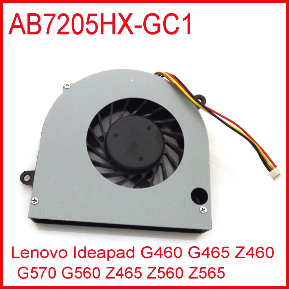 AB7205HX GC1 DC5V 0.4A вентилятор охлаждения для IBM Lenovo Ideapad G460 G465 Z460 G570 G560 Z465 Z560 Z565 ЦП|cpu