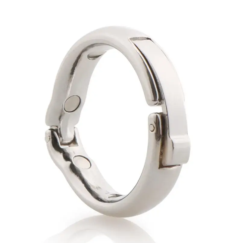 Магнитное кольцо для пениса металлический рукав мужчин удлинитель полового